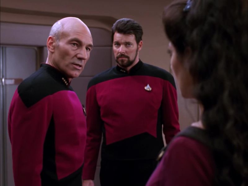 Chief O'Brien, Jeremy and I are going to the surface