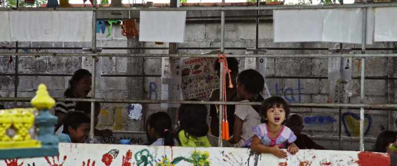(child calling)