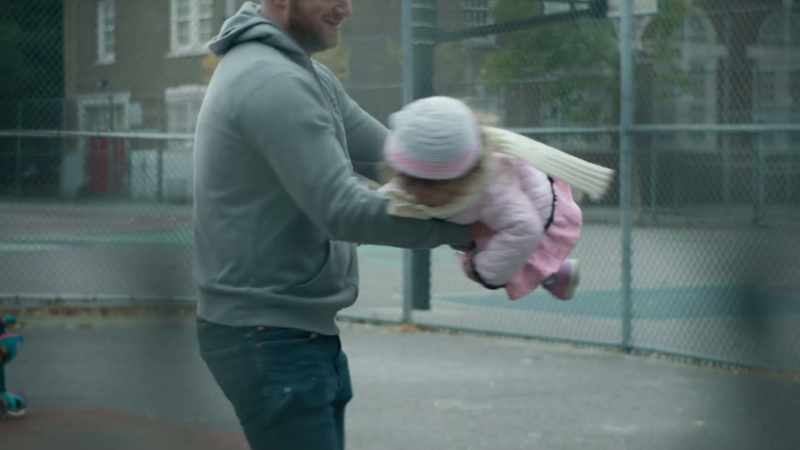 (children chattering, playing)