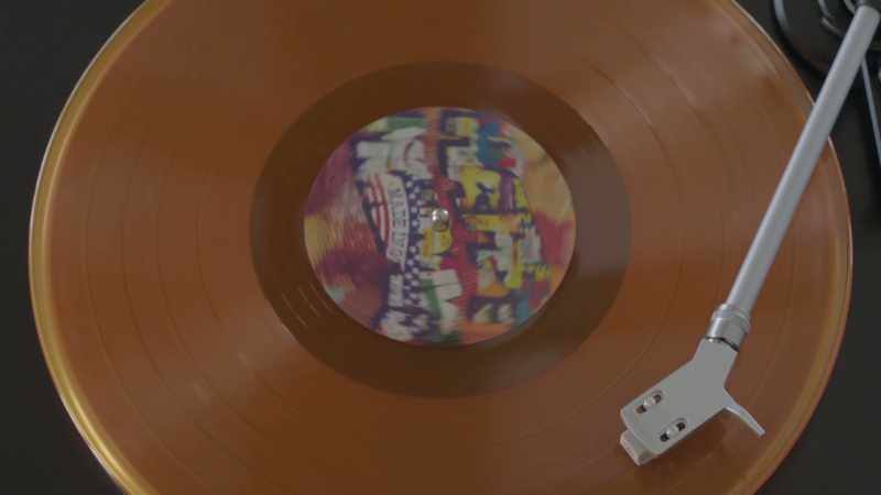 [chilled electronic music]
