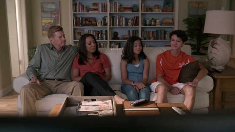 [chimes on TV] - [host] Moving on to