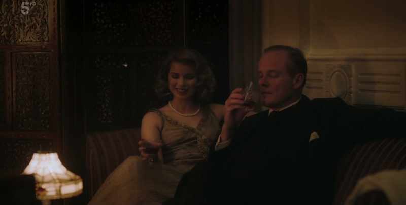 Chin-chin. SHE LAUGHS