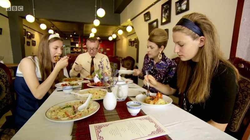 Chinese restaurants designed their menus for the British palate