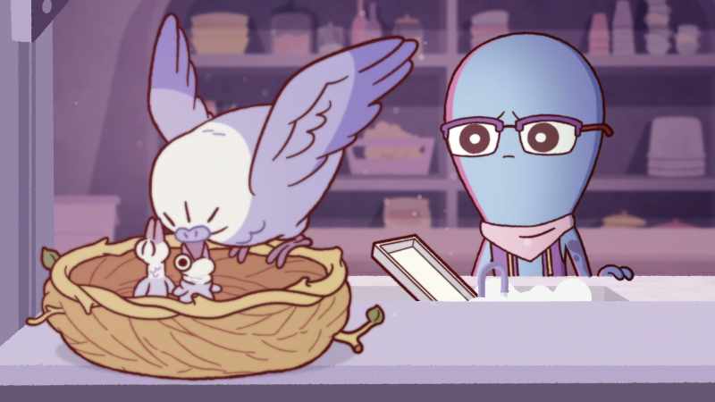 [chirping]