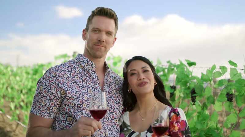 Chocolate and wine, now that is what I call amore