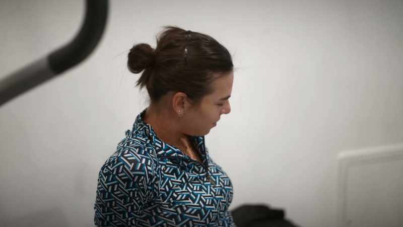[Chris Evert] The thing missing from her, I said, 