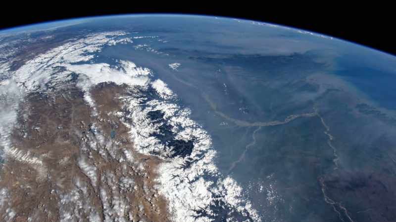 CHRIS HADFIELD: This collision between the smooth flatness
