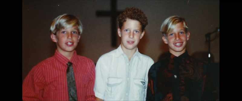 Chris and Jeff were about 8 or 9 years old