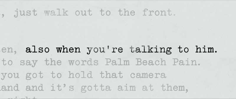 Chris: Listen, also, when you're talking to him
