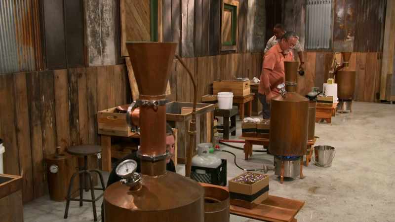 Chris? Looks like you're ready to start making liquor