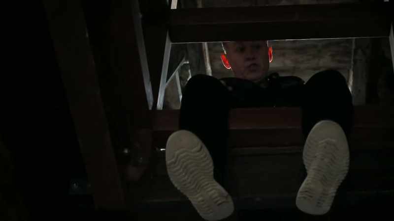CHRIS: Oh, shit. That came from up here