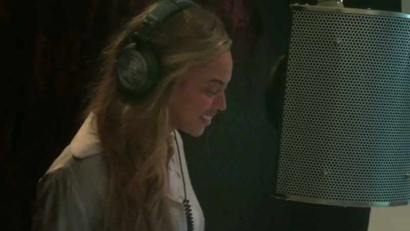 [Chris] The studio we recorded with Beyoncé