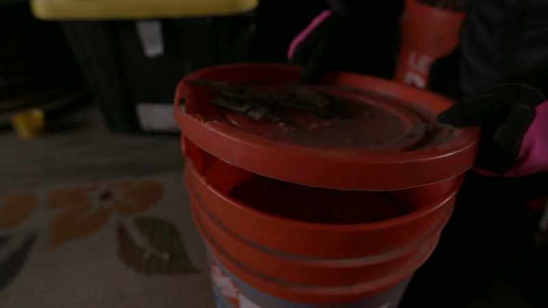 CHRIS: We're having problems with the mice getting into our food