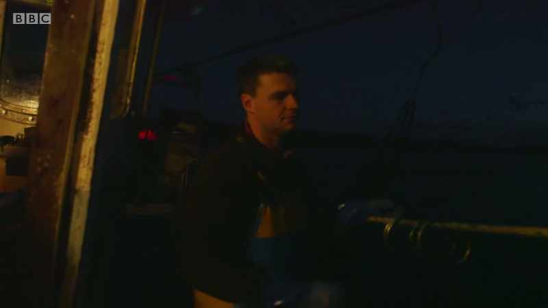 Chris's net is full of sardines