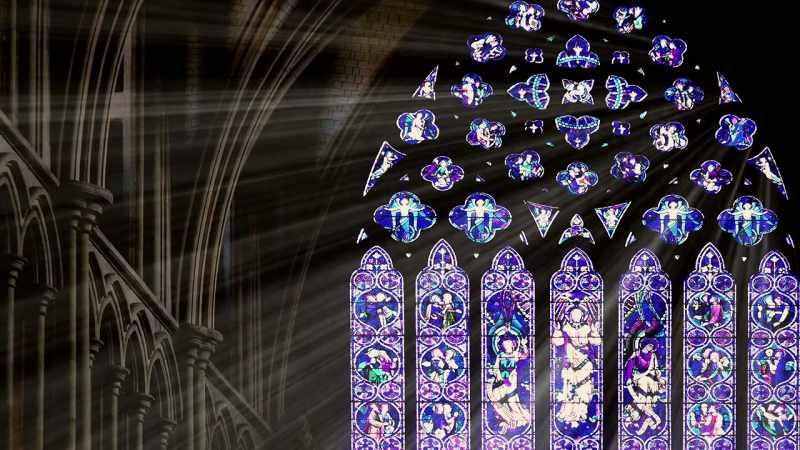 Christ and God was seen as lux, light