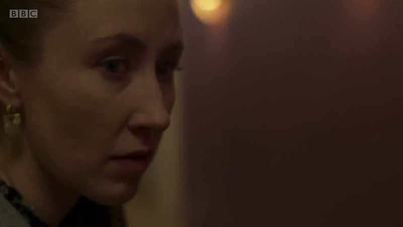CHRISTINE KNOCKS AND OPENS DOOR