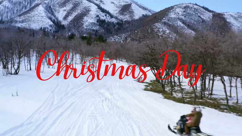 �� Christmas -♪ The snow's comin' down