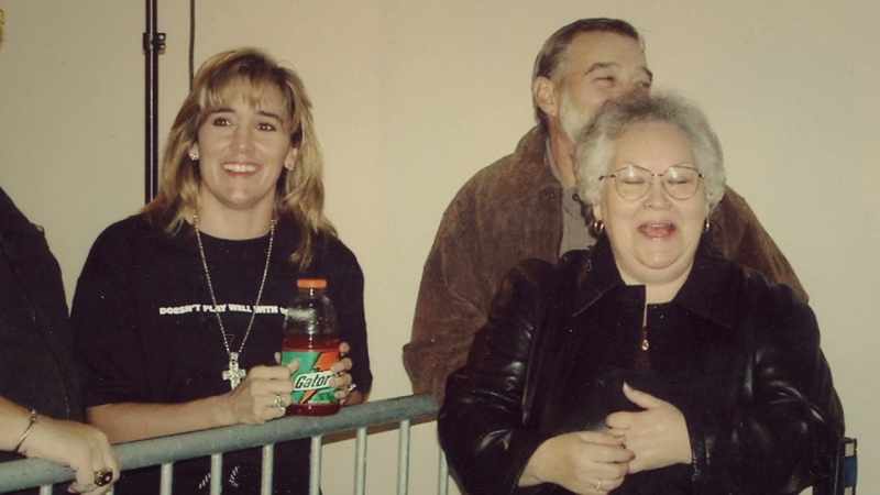 [Christy] My parents came to see me
