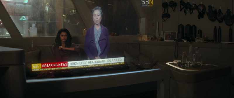 ChroniCorp's headquarters were raided just moments ago