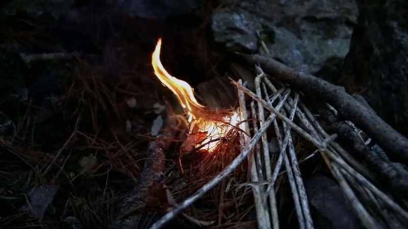 CHUCK: An ax will help you make a fire, make shelter