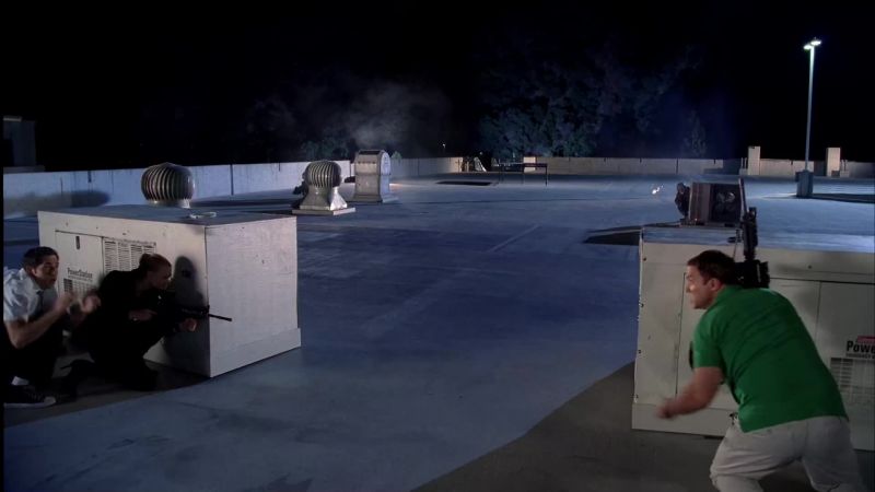 Chuck, we'll handle the gunfight