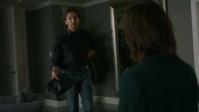 (chuckle) Oh! Uh, you forgot something downstairs