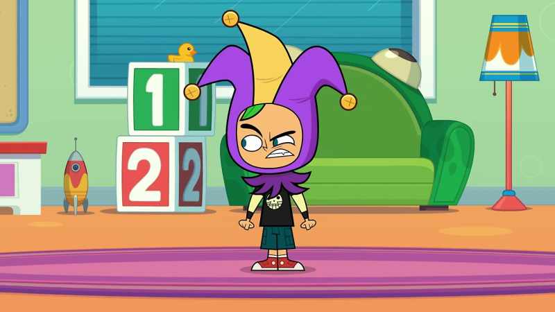 (Chuckles) - (Angry groan)