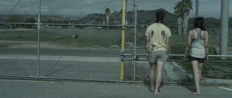 (chuckles) I used to think this fence was electrified
