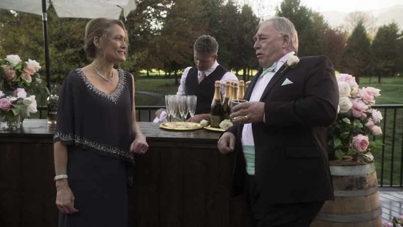 [chuckles] It wouldn't be our daughter's wedding