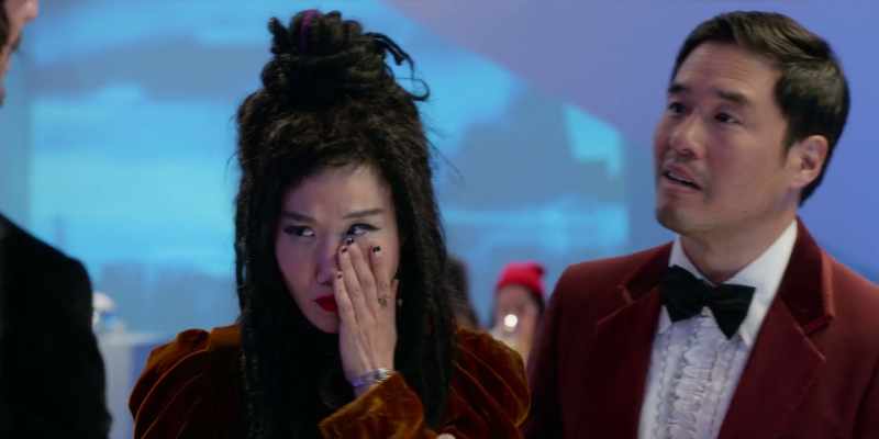 [chuckles] Likewise, Keanu. I... I love your outfit