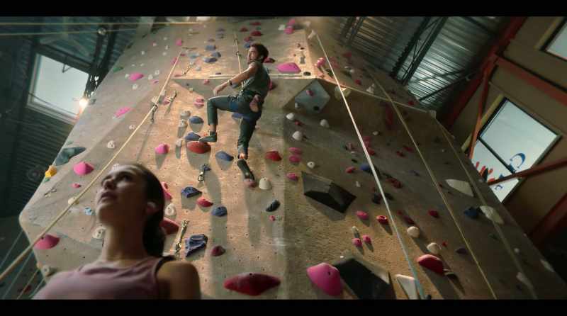 [chuckles] Thanks, Joshy-poo. Not my first climb, though, man