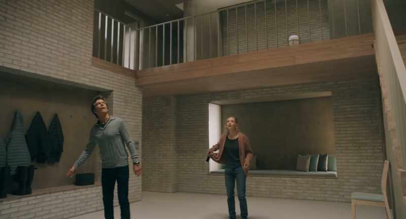 (chuckles) Way bigger. - (Ella whooping outside)