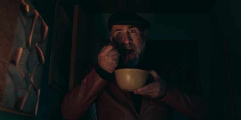 [chuckles] You know, that chicken's been out on the counter