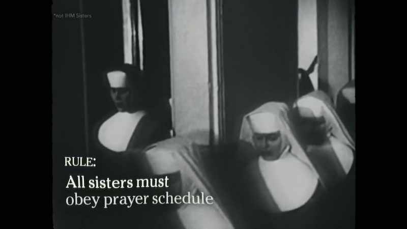 [church bell rings] - The bell rang