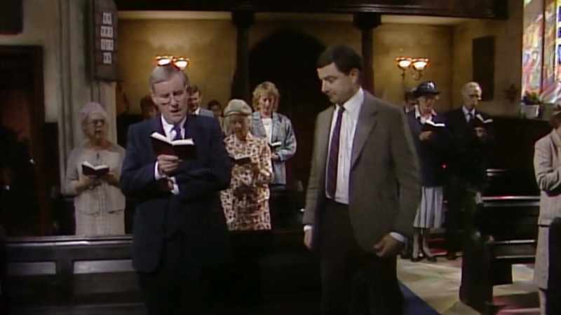 'Church sketch was the first Mr Bean sketch