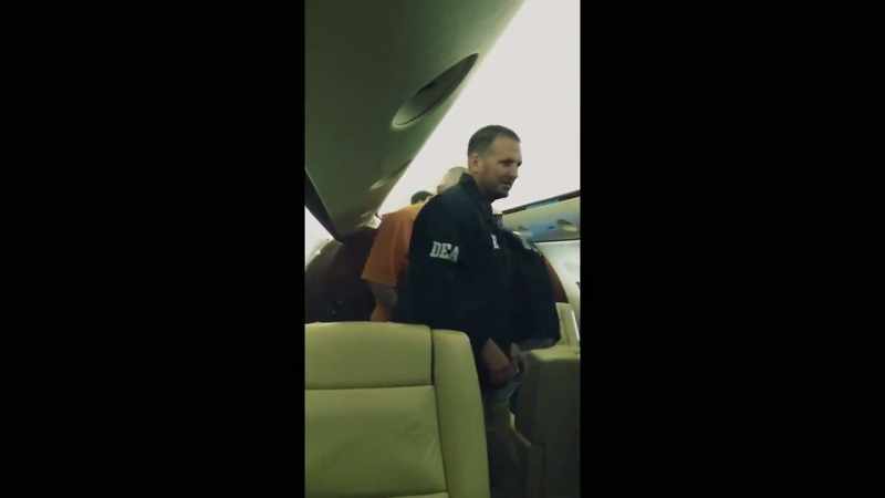 CINDRIC: He was told to behave himself on the plane
