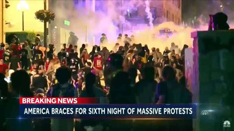 Civil unrest is unfolding