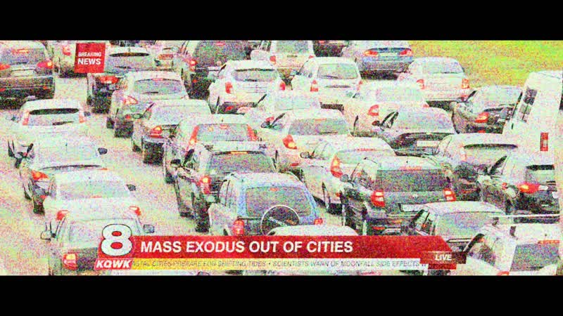 Newscaster 1 Civilization has already taken a serious nosediveLooting has become a favorite pastime in the United Kingdom