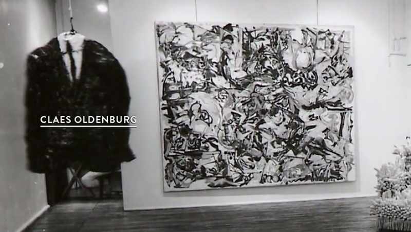 Claes Oldenburg had a stiff piece