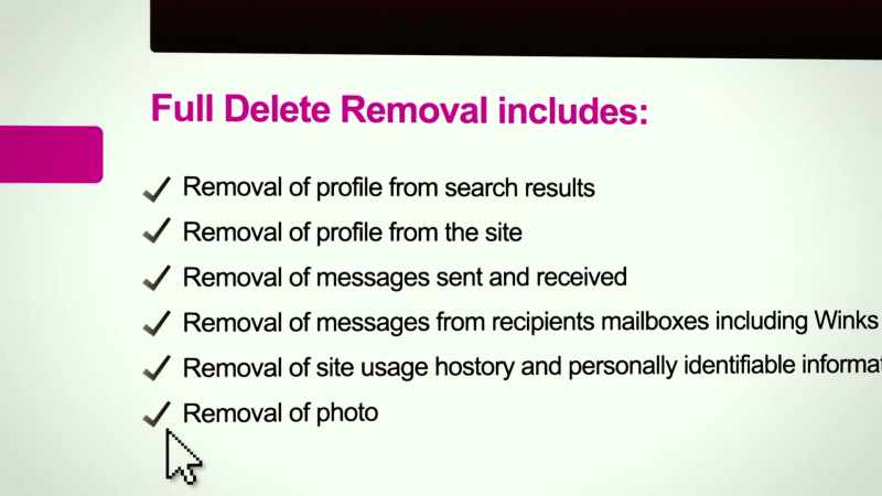 CLAIRE: People who had paid for the paid delete feature