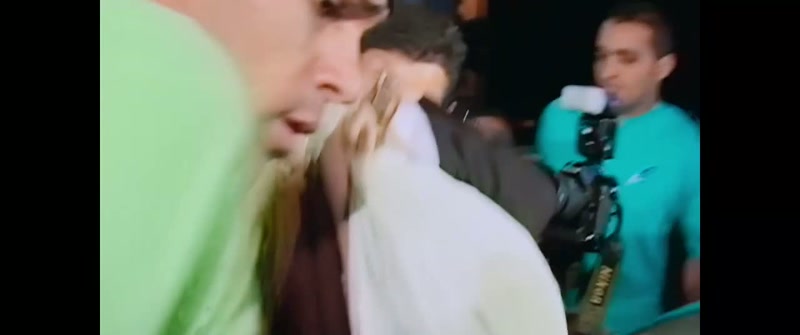 [clamoring] - [camera shutters clicking]