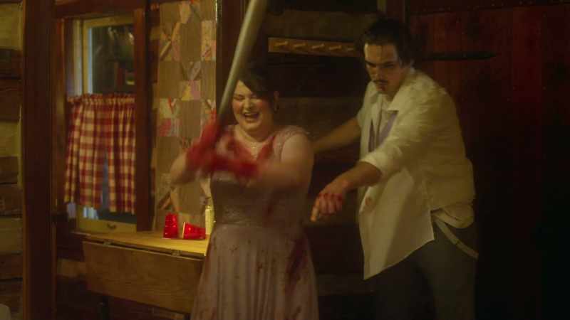 (Clare and Gray laughing)