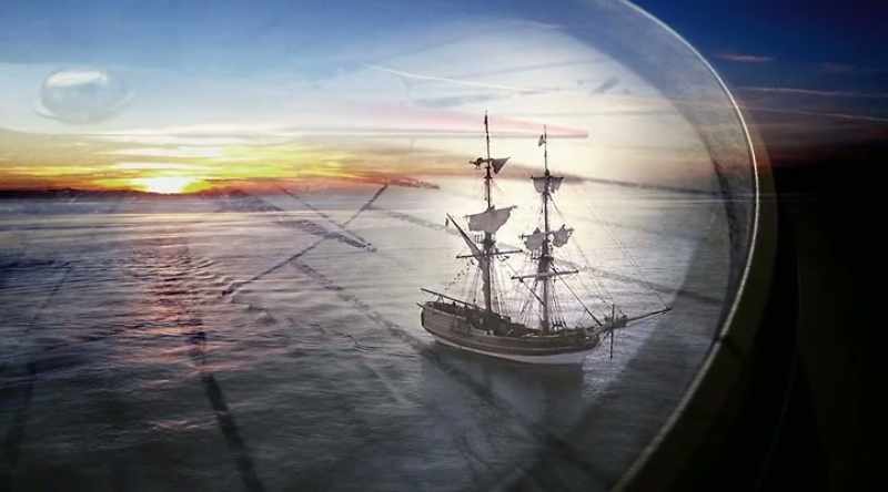Clarke: It's only when the magnetic compasses