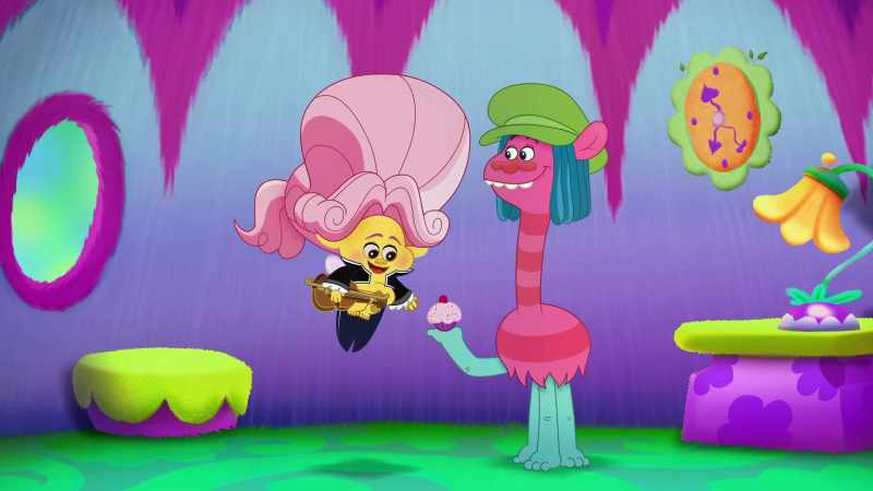 �[classical music plays] ‐Cupcake, roomie?