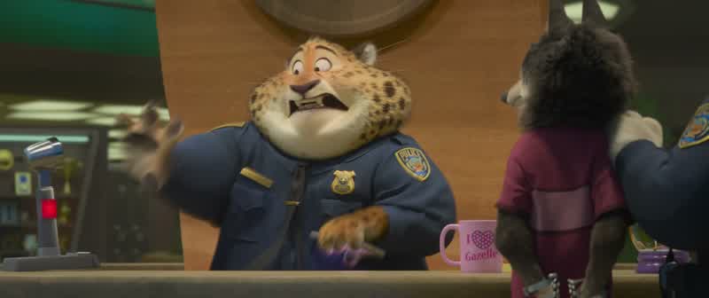 Clawhauser listen to me we have a 10 91Jaguar gone savageVine and Tuh junjaIt's Tuh hunga Whoa