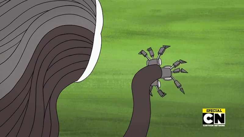 [ Claws ring ]