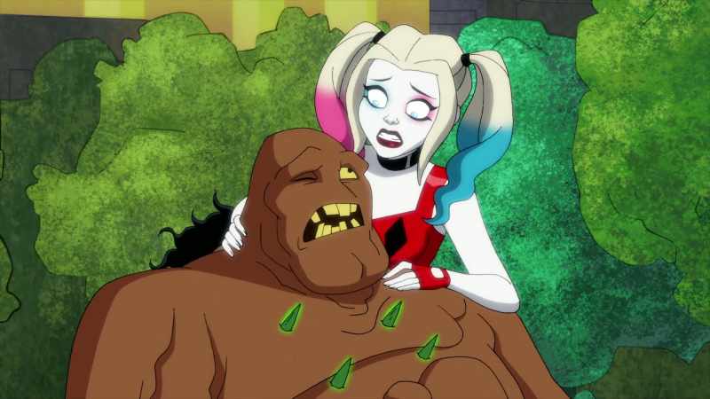 Clayface, no! - [grunts]