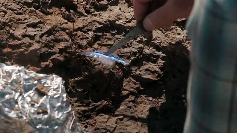Clayton: IT HAS SOME LITTLE HOLES GOING INTO IT