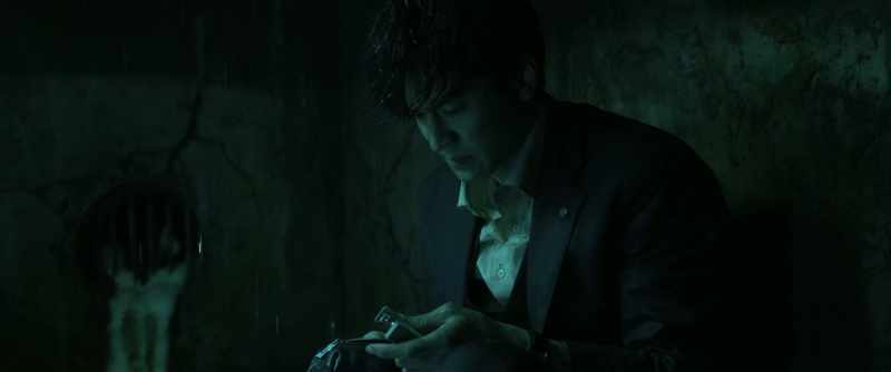 Clean the wound with a handkerchief or something
