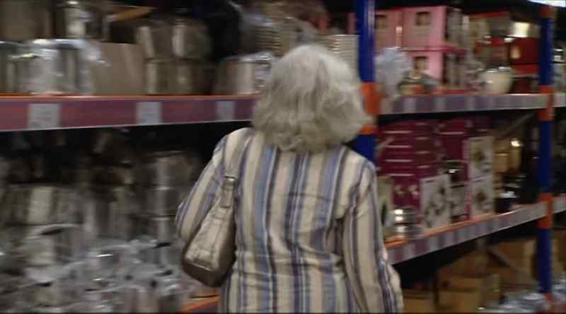 'Cleaner to aisle five. Spillage on aisle five, cleaner to aisle five.'